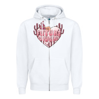 White future cowgirl Zipper Hoodie - MaliasSmallBusiness