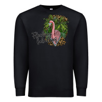Black flocking fabulous Premium Sweatshirt - SublimationCraftShop