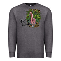 Charcoal Heather flocking fabulous Premium Sweatshirt - SublimationCraftShop