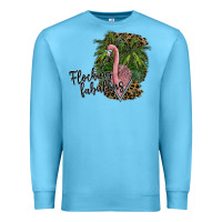 Ocean Blue flocking fabulous Premium Sweatshirt - SublimationCraftShop