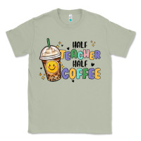 Matcha half teacher half coffee Classic Tee - MaliasSmallBusiness