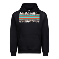 Black western cowhide serape sunflower mama license plate Urban Hoodie - BarkalooDesign