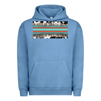 Pigment Pebble Blue western cowhide serape sunflower mama license plate Urban Hoodie - BarkalooDesign