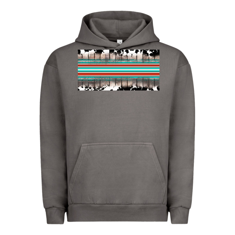 Western Cowhide Serape Sunflower Mama License Plate Urban Hoodie by BarkalooDesign | Teevron