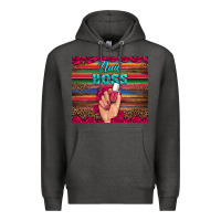 Charcoal Heather nail boss Premium Hoodie - Artiststas