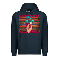 Navy nail boss Premium Hoodie - Artiststas