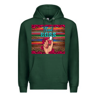 Sports Green nail boss Premium Hoodie - Artiststas