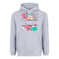 Heather Grey custom name nurse Heavyweight Hoodie - texasbilliewilder