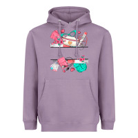 Lavender custom name nurse Heavyweight Hoodie - texasbilliewilder