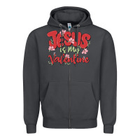 Smoke jesus is my valentine Zipper Hoodie - MaliasSmallBusiness
