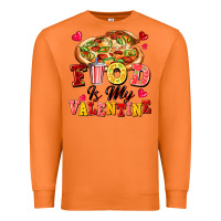 Carrot food is my valentine Premium Sweatshirt - FaDigitalArtStudio