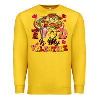 Lemon food is my valentine Premium Sweatshirt - FaDigitalArtStudio