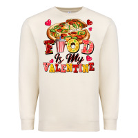 Sandshell food is my valentine Premium Sweatshirt - FaDigitalArtStudio