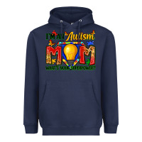 Navy i'm an autism mom what's your superpower Heavyweight Hoodie - Zillion Design Studio