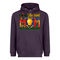 Plum i'm an autism mom what's your superpower Heavyweight Hoodie - Zillion Design Studio