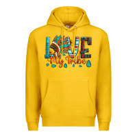 Lemon love my tribe native american indian headdress Premium Hoodie - Artiststas