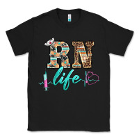 Black western nurse rn  life Classic Tee - BarkalooDesign