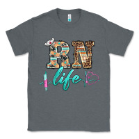 Charcoal Heather western nurse rn  life Classic Tee - BarkalooDesign