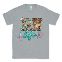 Heather Grey western nurse rn  life Classic Tee - BarkalooDesign