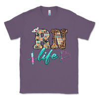 Lavender western nurse rn  life Classic Tee - BarkalooDesign