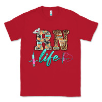 Red western nurse rn  life Classic Tee - BarkalooDesign