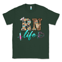 Sports Green western nurse rn  life Classic Tee - BarkalooDesign