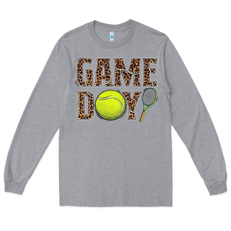Tennis Game Day Long Sleeve Tee by BarkalooDesign | Teevron