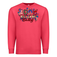 Cardinal Boom boom baby 4th of july Premium Sweatshirt - CowGirlArtShop