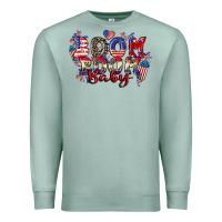 Boom Boom Baby 4th Of July Premium Sweatshirt | Teevron