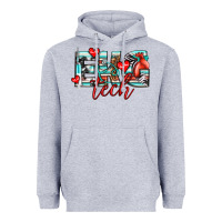 Heather Grey ekg tech Heavyweight Hoodie - texasbilliewilder