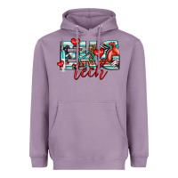 Lavender ekg tech Heavyweight Hoodie - texasbilliewilder
