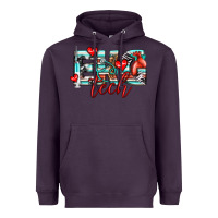 Plum ekg tech Heavyweight Hoodie - texasbilliewilder