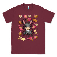 Burgundy mi donkey mexican concha Classic Tee - MaliasSmallBusiness