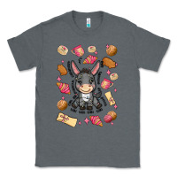 Charcoal Heather mi donkey mexican concha Classic Tee - MaliasSmallBusiness