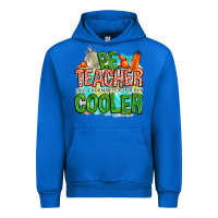 Cobalt pe teacher but cooler Urban Hoodie - NancyCooperArtShop