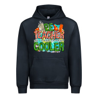 Navy pe teacher but cooler Urban Hoodie - NancyCooperArtShop