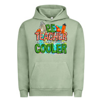 Pigment Oil Green pe teacher but cooler Urban Hoodie - NancyCooperArtShop