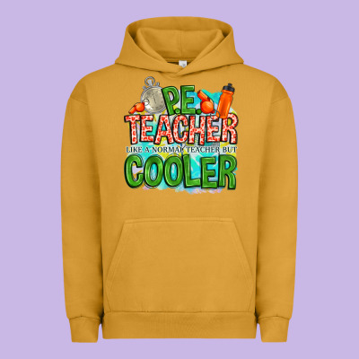 Pe Teacher But Cooler Urban Hoodie Designed By Nancycooperartshop