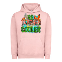 Pigment Salmon pe teacher but cooler Urban Hoodie - NancyCooperArtShop
