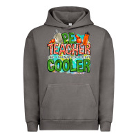 Pigment Tornado pe teacher but cooler Urban Hoodie - NancyCooperArtShop