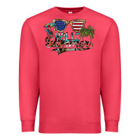 Cardinal hello summer Premium Sweatshirt - SublimationCraftShop