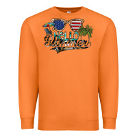 Carrot hello summer Premium Sweatshirt - SublimationCraftShop