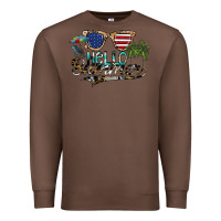 Chestnut hello summer Premium Sweatshirt - SublimationCraftShop