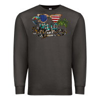 Smoke hello summer Premium Sweatshirt - SublimationCraftShop