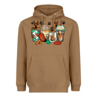 German Shepherds Coffee Cups Heavyweight Hoodie | Teevron