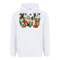 White german shepherds coffee cups Heavyweight Hoodie - Zillion Design Studio