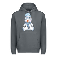 Rock winter snowman Premium Hoodie - AdoDesignShop