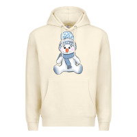 Sandshell winter snowman Premium Hoodie - AdoDesignShop