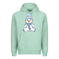 Seafoam winter snowman Premium Hoodie - AdoDesignShop