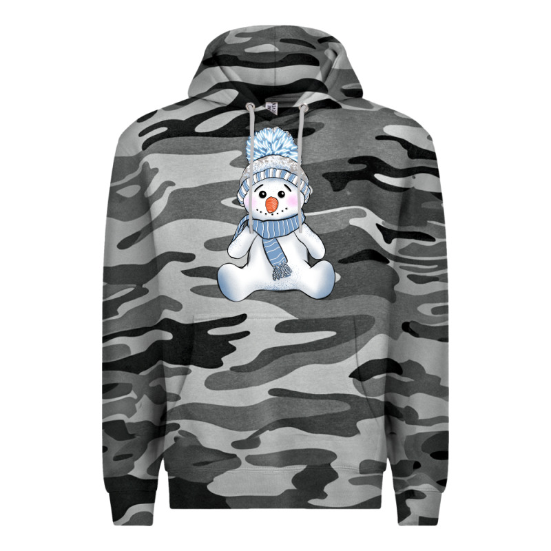 Winter Snowman Premium Hoodie by AdoDesignShop | Teevron